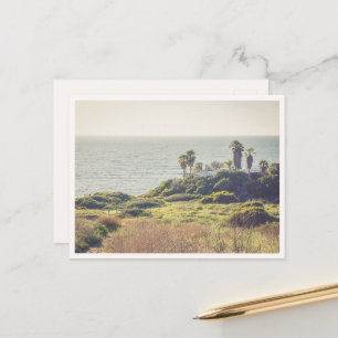 Sunset Cliffs Point Loma San Diego Palmen Postkarte