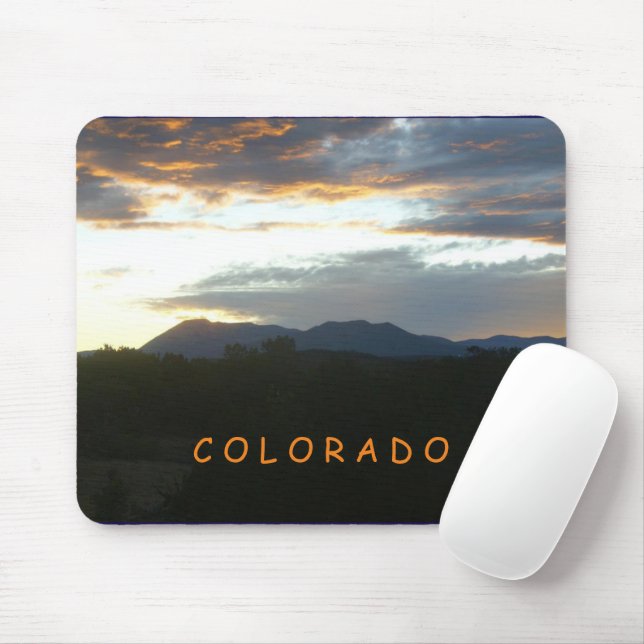 Sunset Colorado Mouse Pad Mousepad (Mit Mouse)