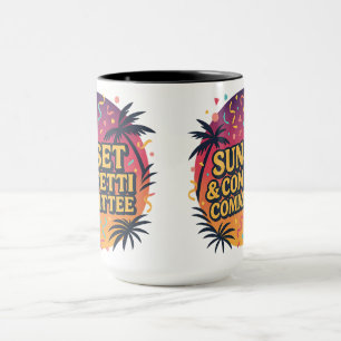 Sunset & Confetti Committee Halloween-Geschenke Tasse