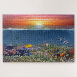 Sunset Coral Reef