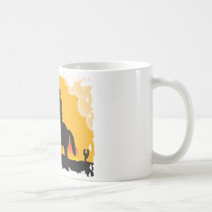 Sunset Cowboy Kaffeetasse