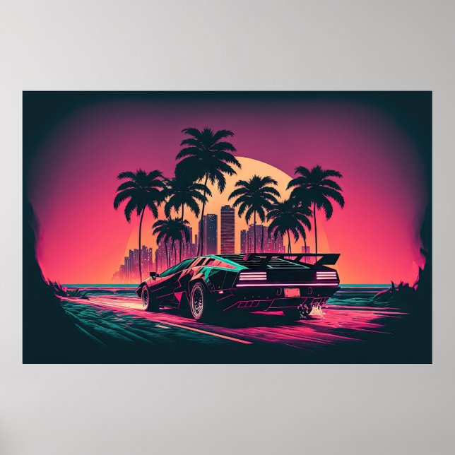 Sunset Cruiser: Reise in die Zukunft Poster (Vorne)