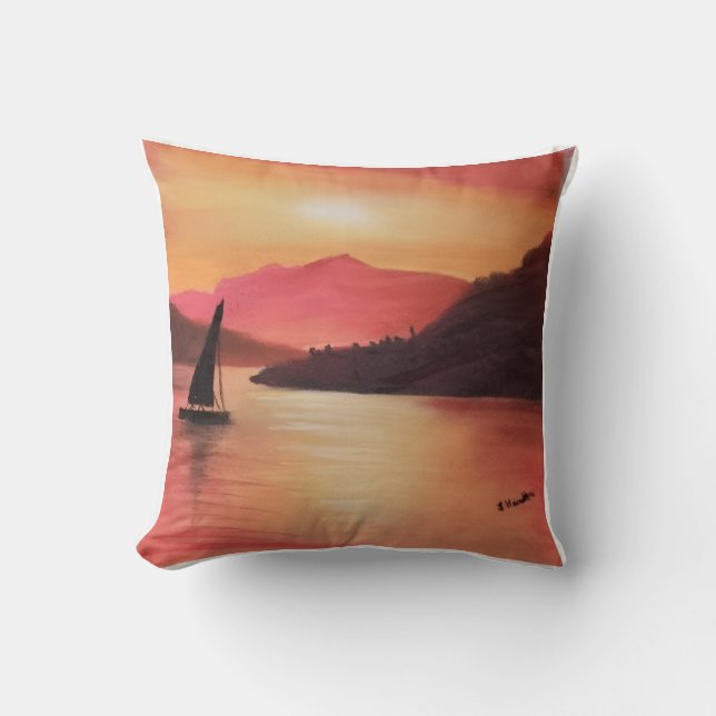 Sunset Cushion Kissen (Vorderseite)