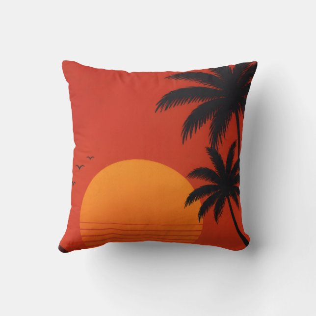 Sunset Cushion Kissen (Rückseite)