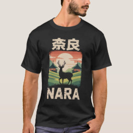 Sunset Deer von Nara T-Shirt