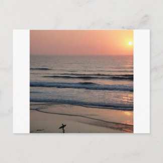 Sunset Del Mar California Postkarte