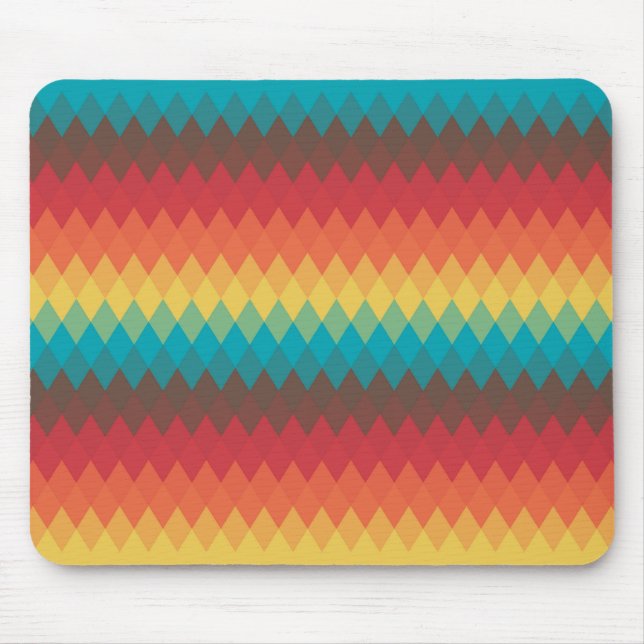 Sunset Diamonds Mousepad (Vorne)