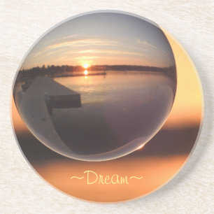 Sunset Dream Crystal Ball Untersetzer
