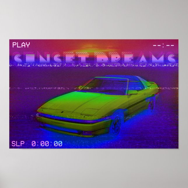Sunset Dreams VHS Poster (Vorne)