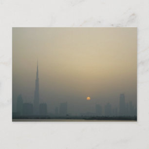 Sunset, Dubai Postkarte