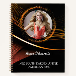 Sunset Dust Ultimate Pageant Checklist Notebook Notizbuch
