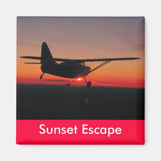 Sunset Escape Magnet (Vorne)