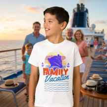 Sunset Family Cruise Orange Kids
