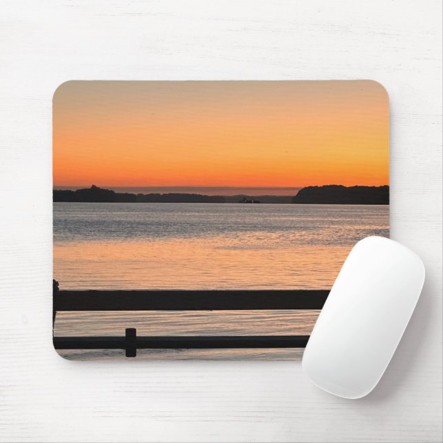 Sunset Ferry Ride Mouse Pad Mousepad (Mit Mouse)