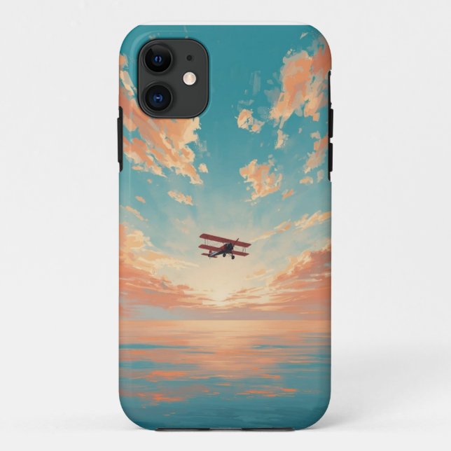 Sunset Flight Adventure Mobile Case (Rückseite)