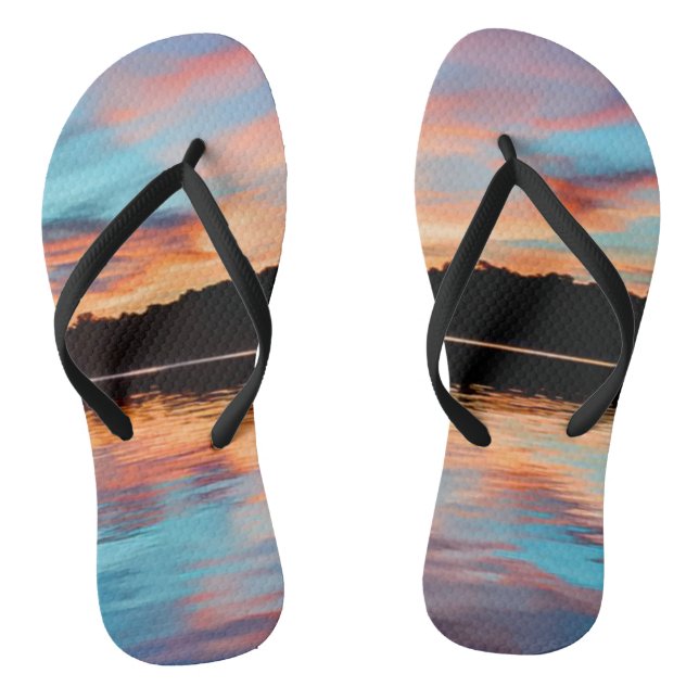 Sunset Flip Flops (Fußbett)
