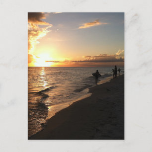 Sunset Fun Beach Postkarte