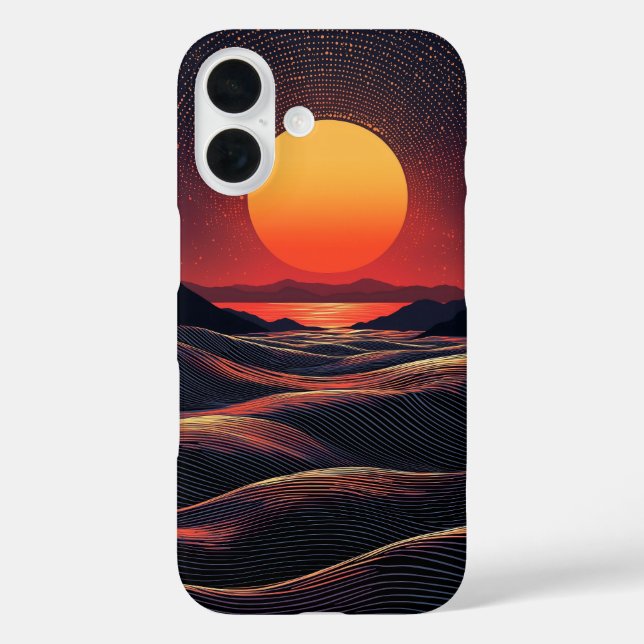 Sunset Glaze Phone Case (Rückseite)