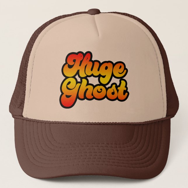 Sunset Gradient Trucker Hat Truckerkappe (Vorderseite)