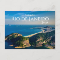 Sunset Greetings von Rio De Janeiro Brasilien