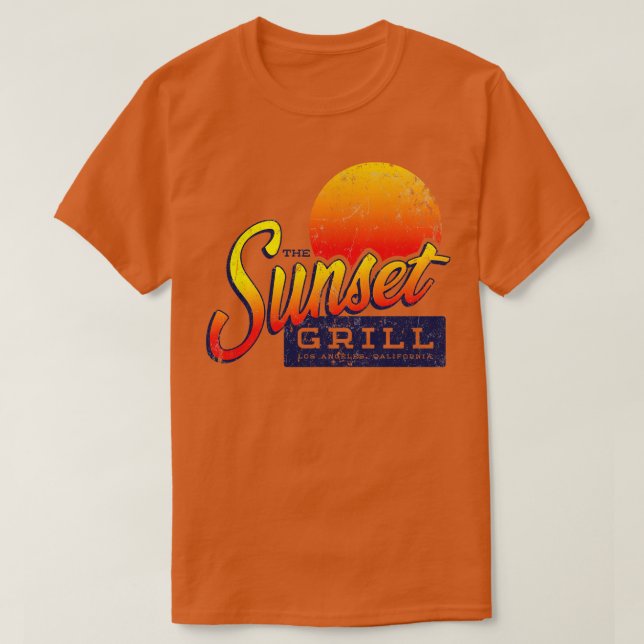 Sunset Grill T-Shirt (Design vorne)
