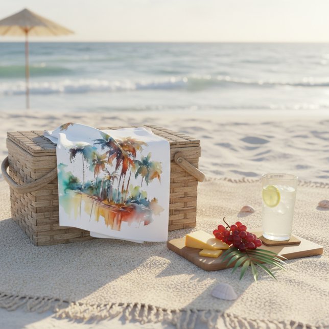 Sunset Grove Geschirrtuch (Von Creator hochgeladen)