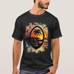 Sunset Guam Siegel T-Shirt