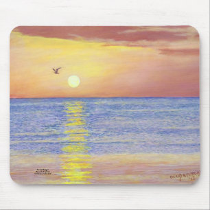SUNSET GULL NAPLES FLORIDA MOUSEPAD