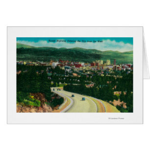 Sunset Highway aus Richtung Spokane