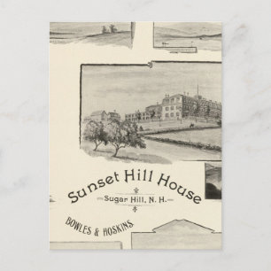Sunset Hill House, Sugar Hill, NH Postkarte