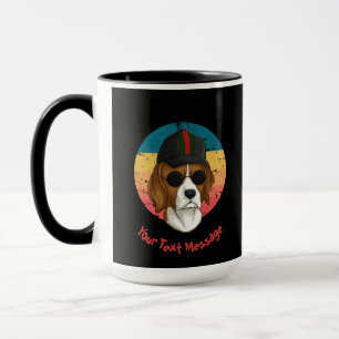 Sunset Hop Ihre Textnachricht Tasse
