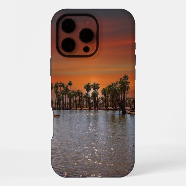 Sunset in Papago Park IPhone Case 16 Pro Max Hülle (Rückseite)