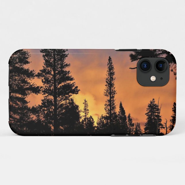 Sunset in Tuolumne Meadows, Yosemite, CA Case-Mate iPhone Hülle (Rückseite (Horizontal))