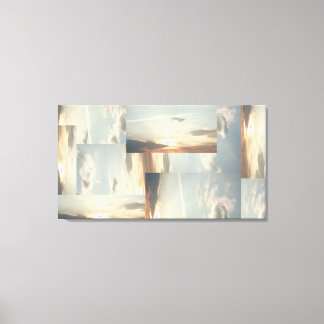 Sunset-it-is-Stretched Canvas Print Leinwanddruck