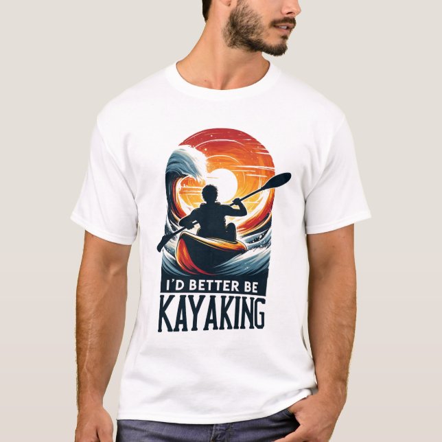 Sunset Kayaking Adventure T-Shirt (Vorderseite)