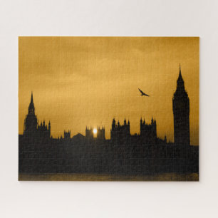 Sunset - London - Big Ben - 16x20 - 520 Stk.