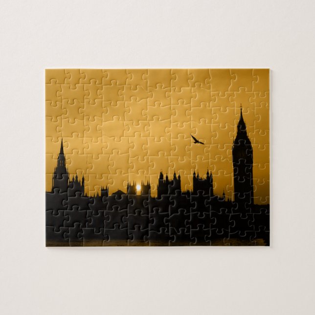 Sunset - London - Big Ben - 8x10 - 110 Stk. (Horizontal)
