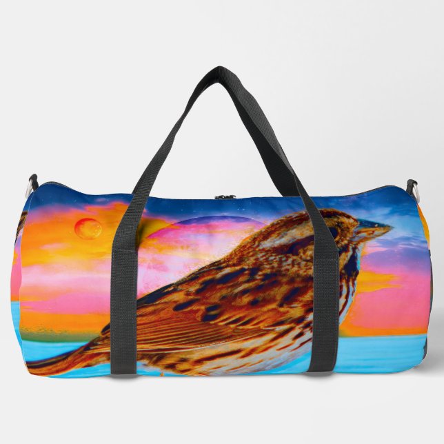 Sunset Melody Duffle Bag (Vorderseite)