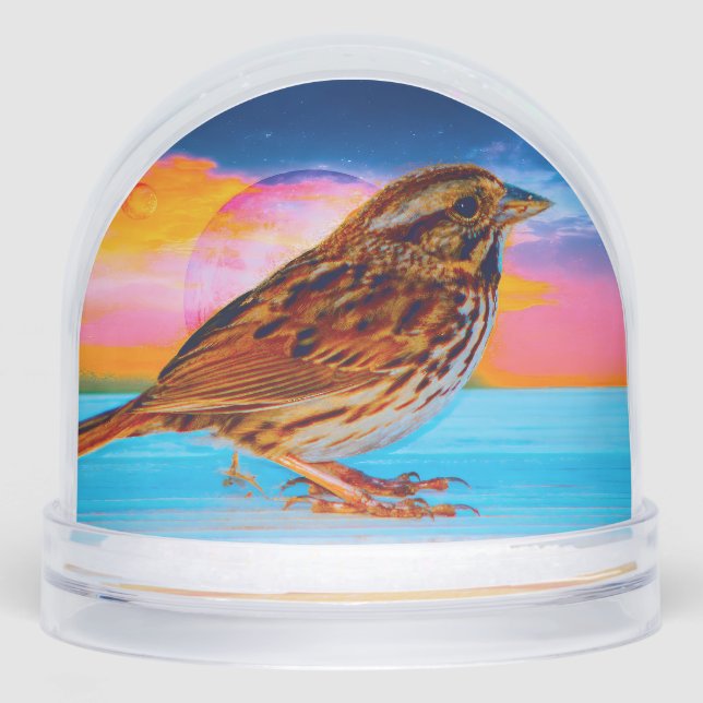 Sunset Melody Schneekugeln (Vorderseite)