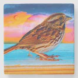 Sunset Melody Steinuntersetzer