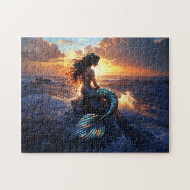 Sunset Mermaid (Horizontal)