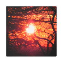 Sunset Metal Wall Art