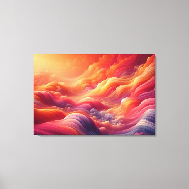 Sunset Mirage Leinwanddruck (Vorderseite)