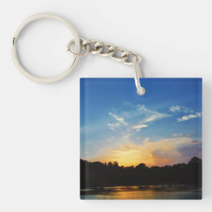 Sunset Mountain Lake