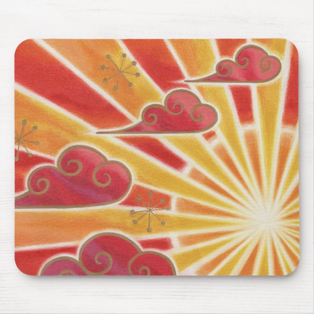 Sunset Mousepad horizontal (Vorne)