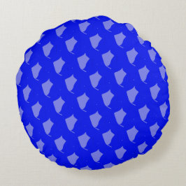 Sunset nature Coussin rond