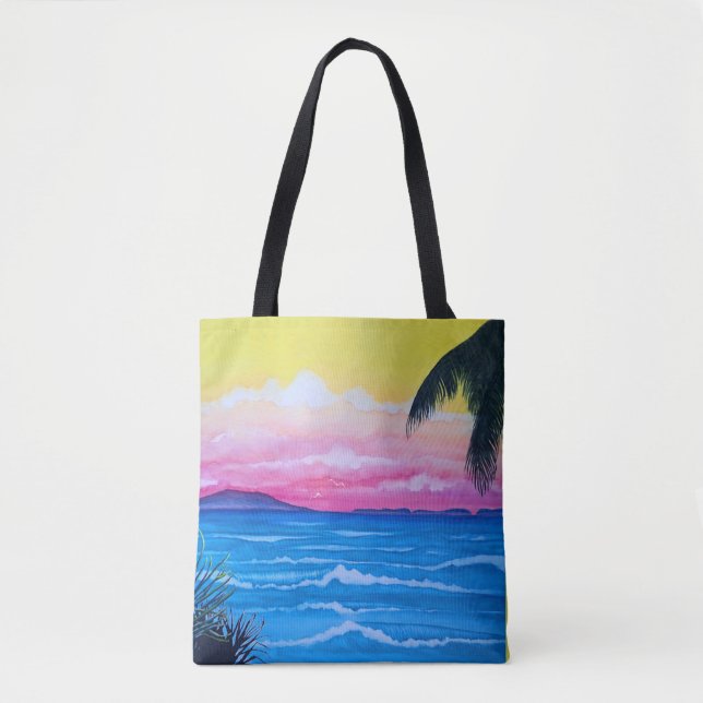 Sunset Ocean  Tasche (Vorderseite)