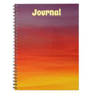 Sunset Ombre Journal Notebook Notizblock