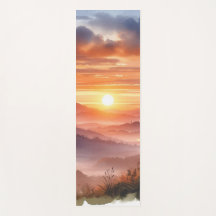 Sunset Ombre Serene Blue & Orange Sommergeschenk