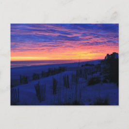Sunset on Alabama's Beaches Postkarte